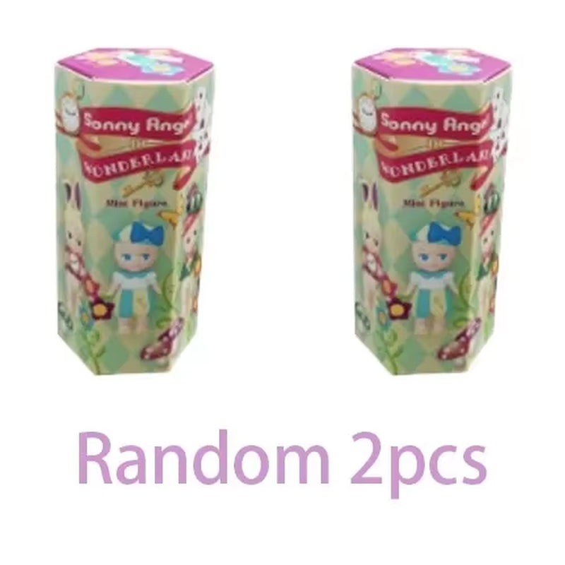 Sonny Angel in Wonderland Series Blind Box Cute Anime Figure Collectible Toy Doll Home Decor Gift for Kids Girls Birthday Party